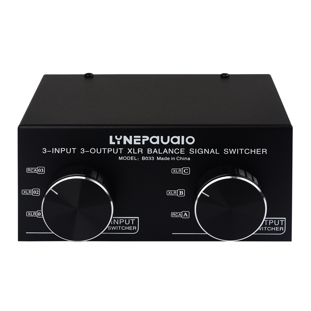 Passive Preamp - 3 in 3 out fully balanced