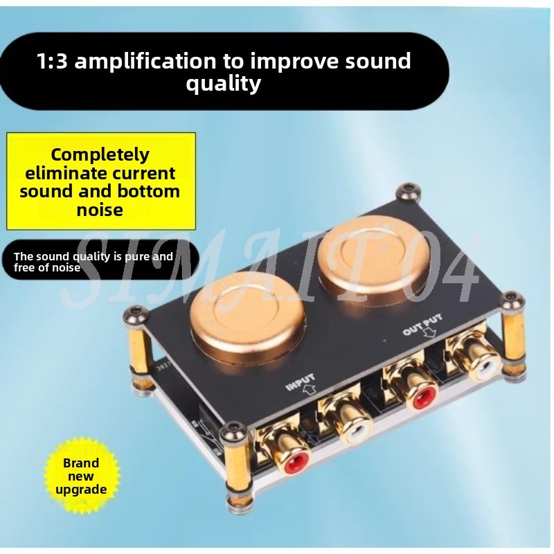 Audio Isolator Boost Cow Audio - Passive Preamp recension och pris