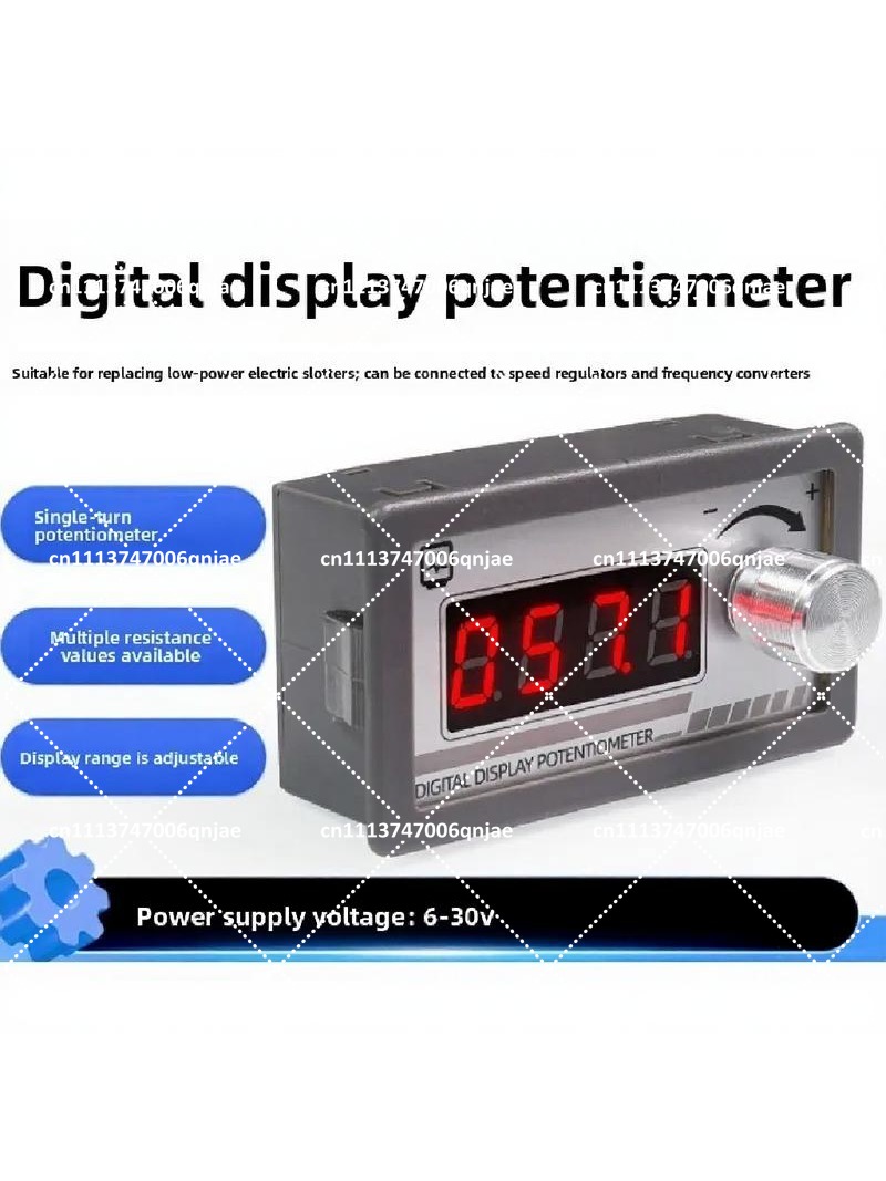 Digital Display Potentiometer  - Potentiometer 10K recension och pris