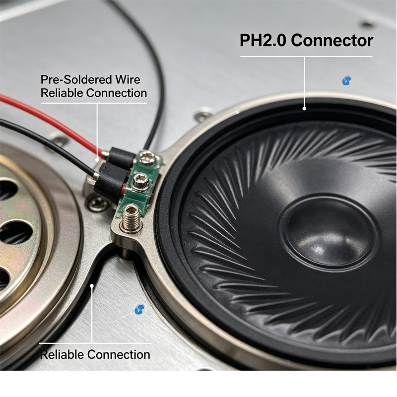 2pcs New Ultra-thin Speaker 8  - Speaker Terminal recension och pris