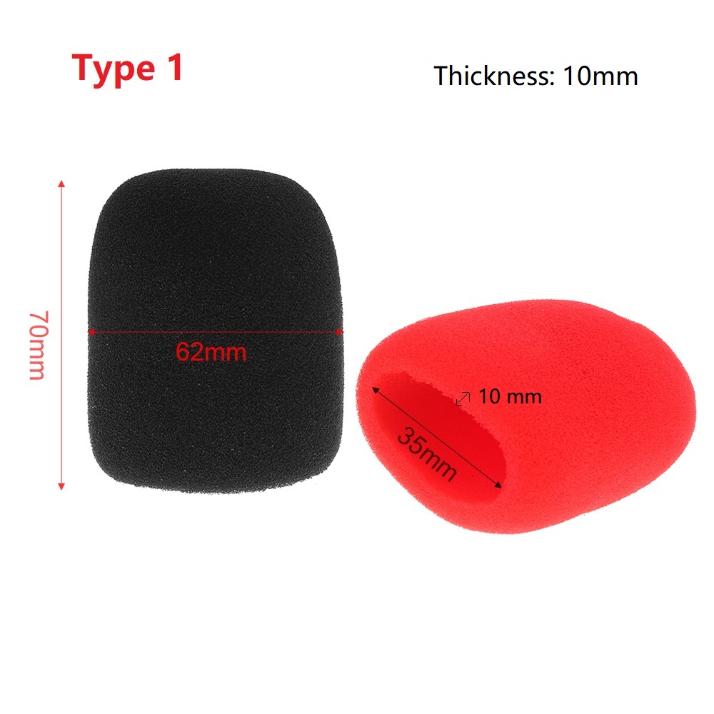 2pcs / 5pcs Universal Thickene - Microphone Capsule recension och pris