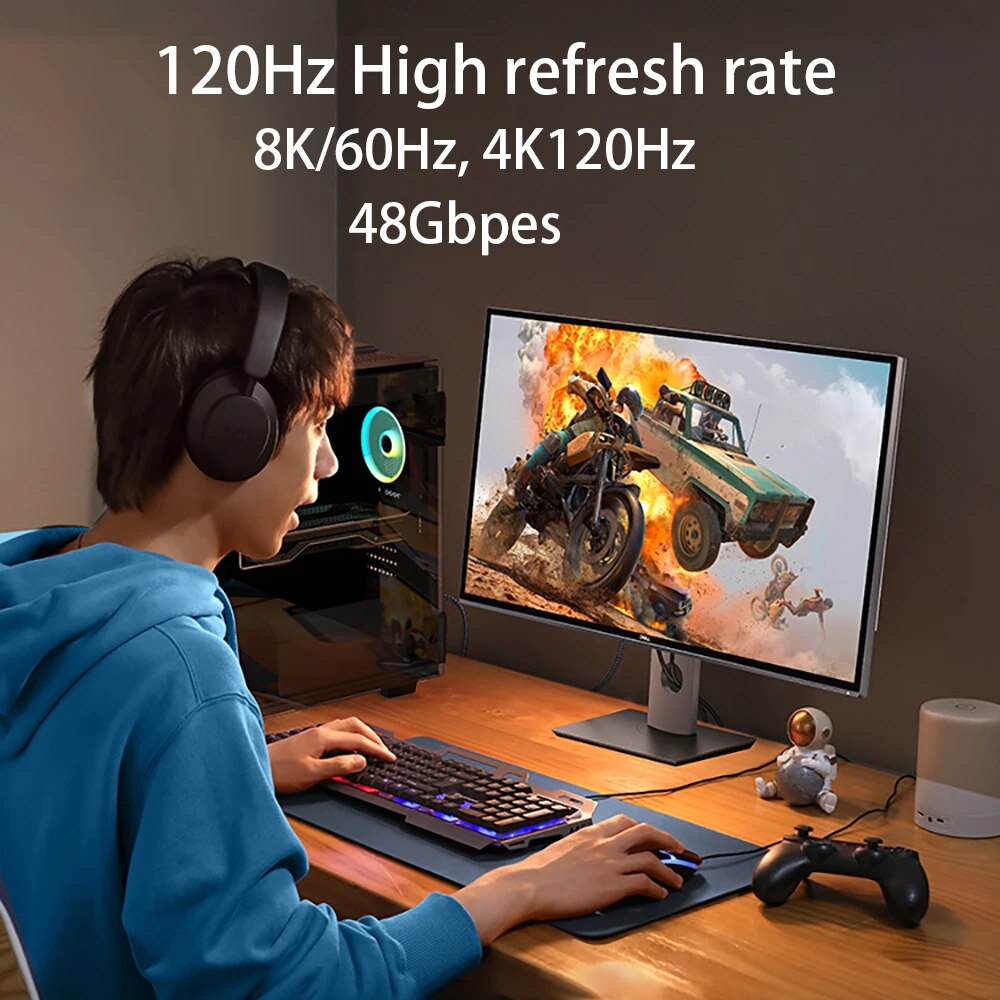 HDMI-Compatible 2.1 Cable Ultr - Mdi Cable recension och pris