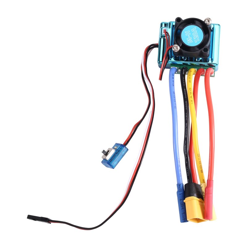 WOWFU-120A Brushless ESC Speed - Banana Plug recension och pris