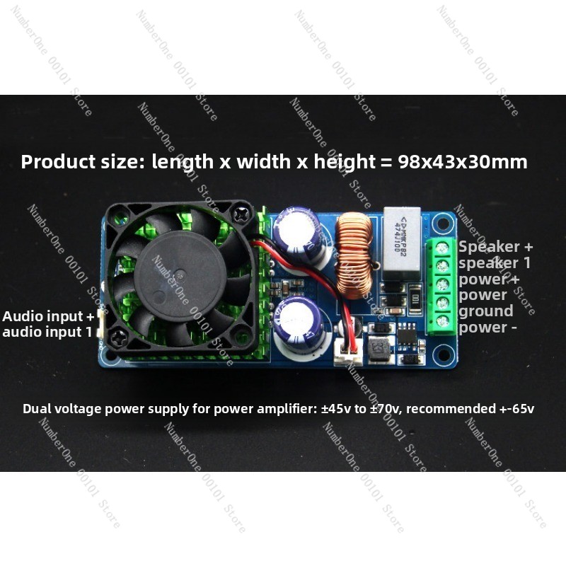 500W IRS2092S Class D Mono Amp - Hifi Amplifier Board recension och pris