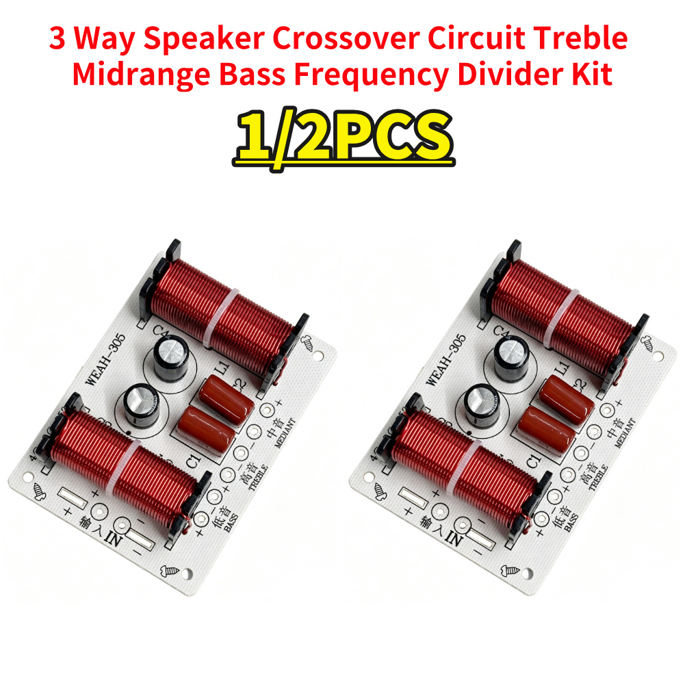 150W 3 Way Audio Speaker Cross - Speaker Crossover recension och pris