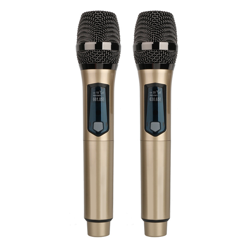 Wireless Microphone 2 Channels - Ribbon Microphone recension och pris