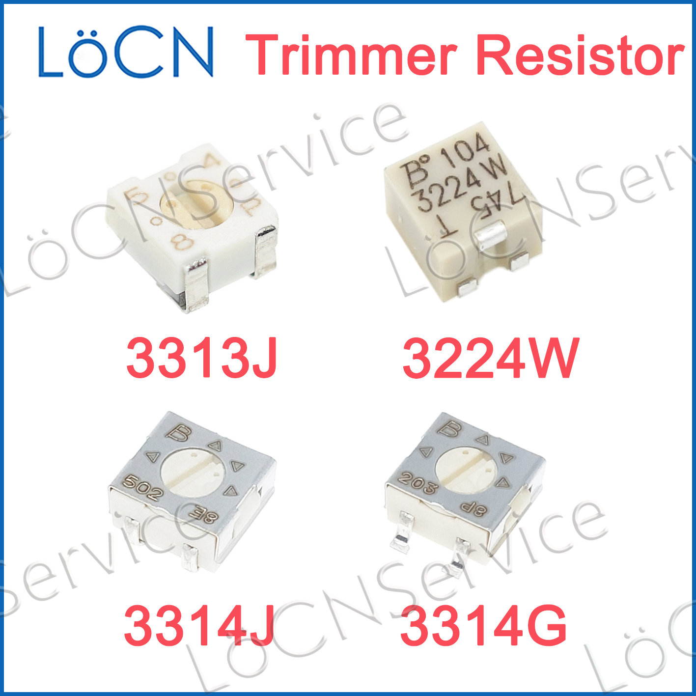 3296Y 1K 2K 5K 10K 20K 50K Tri - Potentiometer 10K recension och pris