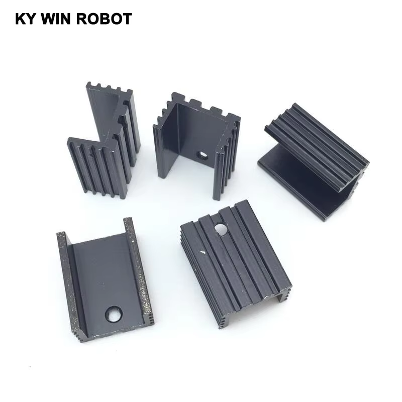 10pcs  Aluminium TO-220 Heatsi - Heatsink Aluminum recension och pris