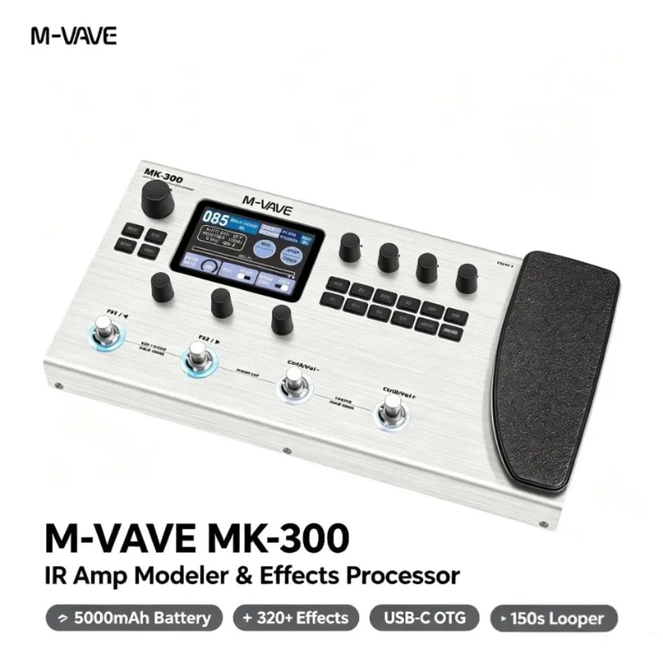 M-VAVE MK-300 Wireless Guitar  - Audio Interface recension och pris