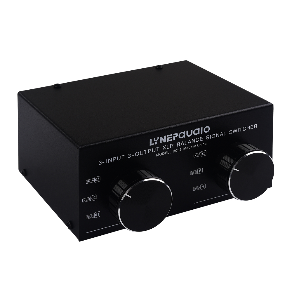 3 in 3 out fully balanced XLR  - Passive Preamp recension och pris