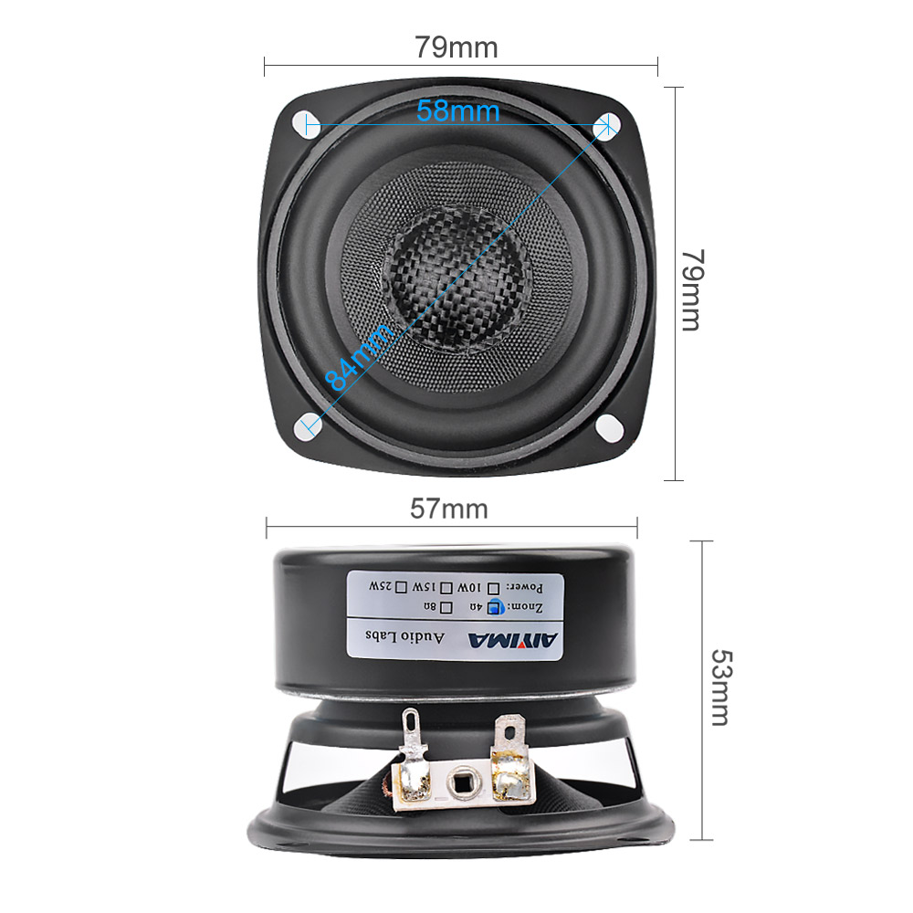 AIYIMA 2Pcs 3 Inch Audio Porta - Es9018 Dac recension och pris