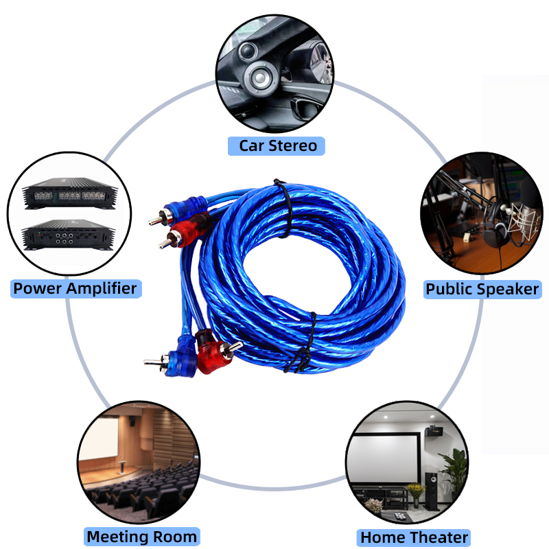 8GA 1500W Car Audio Speaker Wi - Audio Jumper Wire recension och pris