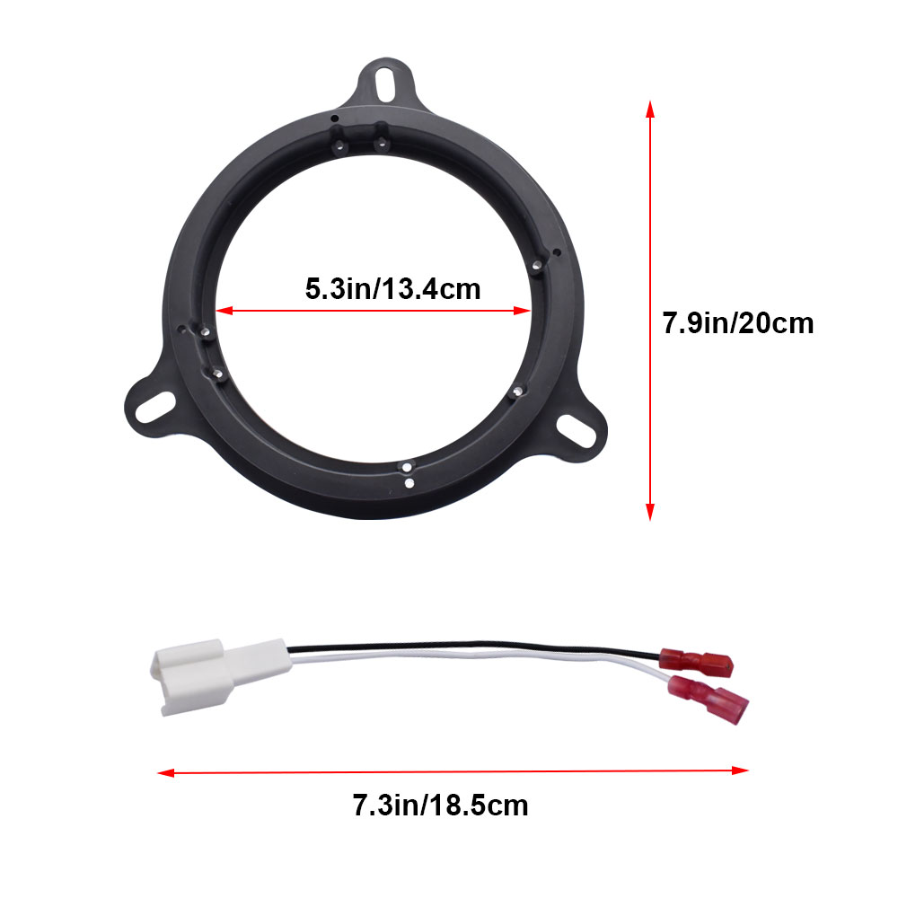 2Pairs 6.5inch Car Speaker Ada - Audio Jumper Wire recension och pris