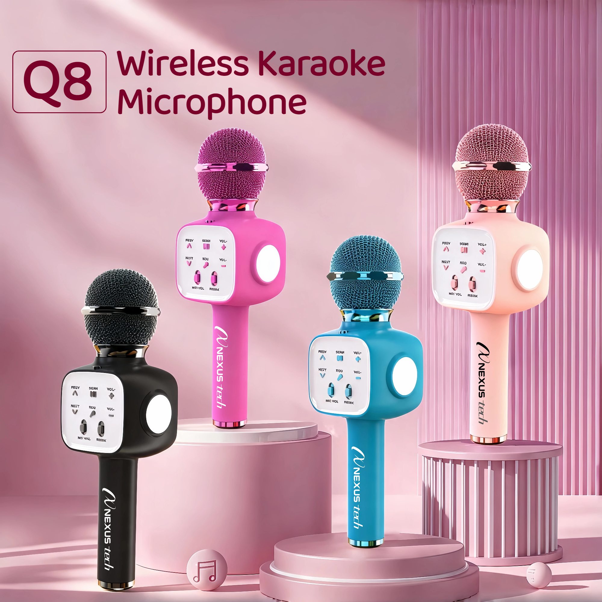 Wireless Bluetooth 5.2 Karaoke - Speaker Kit recension och pris