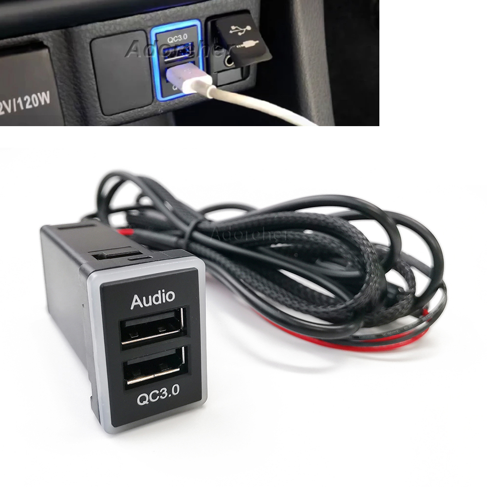 1Pc Fast Car Charger Audio QC3 - Audio Interface recension och pris