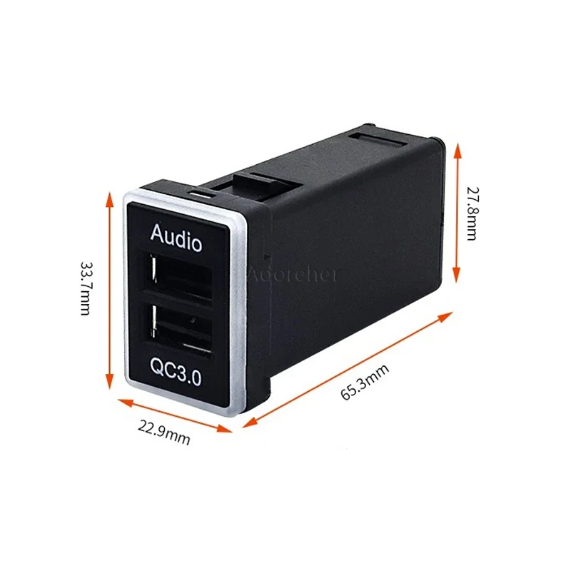 1Pc Fast Car Charger Audio QC3 - Audio Interface recension och pris