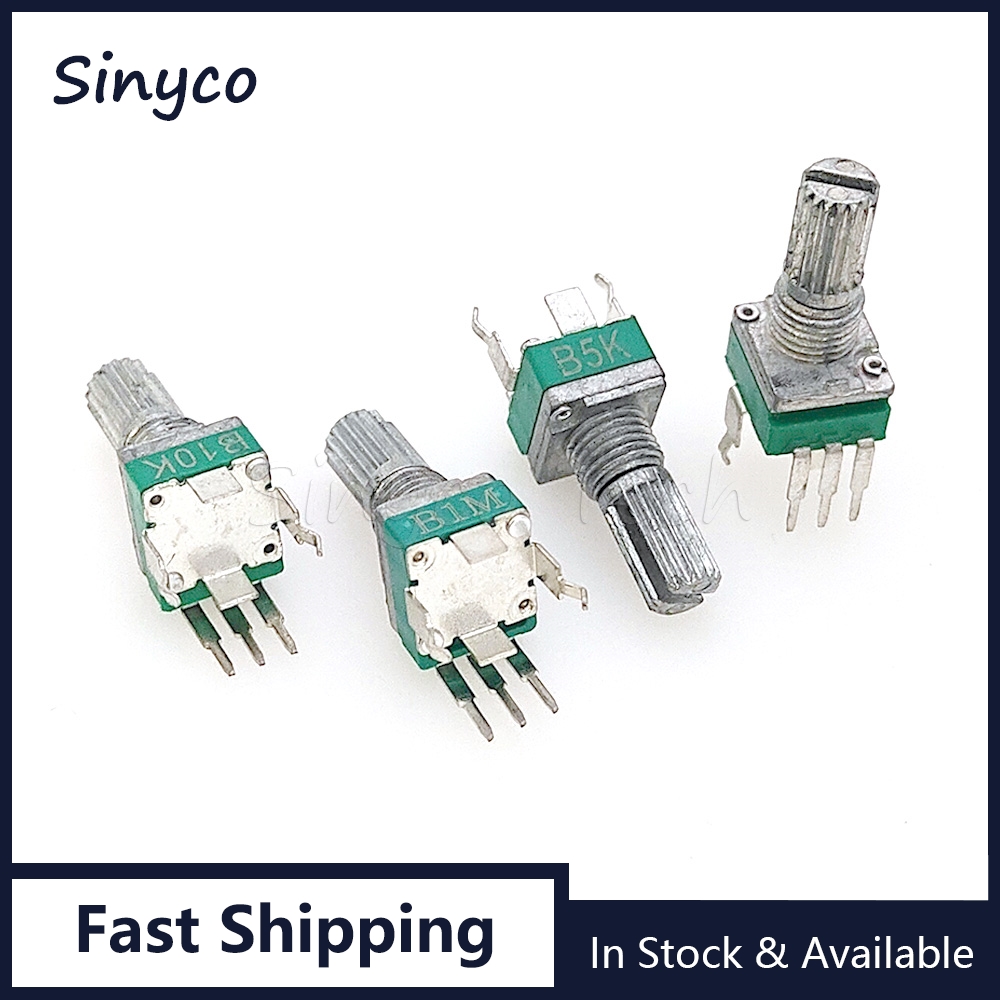 5PCS RK097 Type Single Vertica - Potentiometer 10K recension och pris