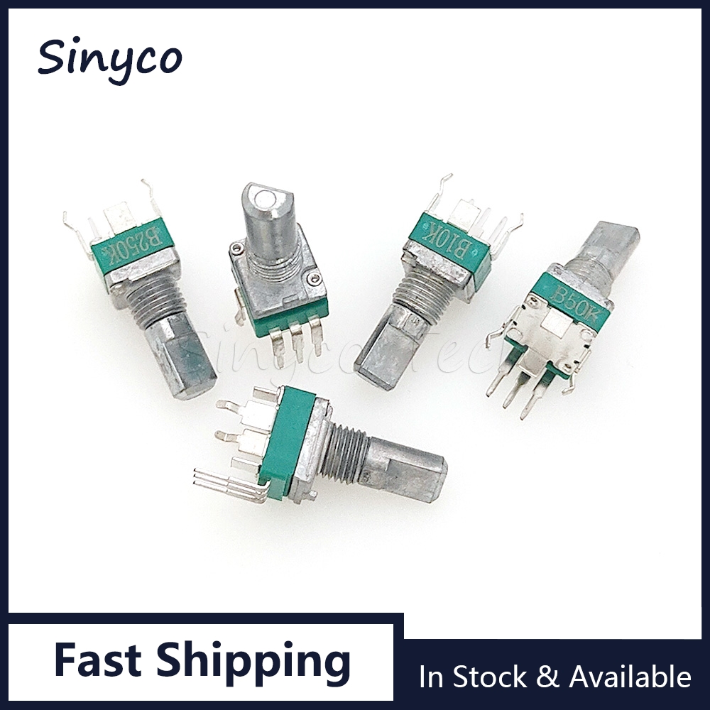 5PCS RK097 Type Single Vertica - Potentiometer 10K recension och pris