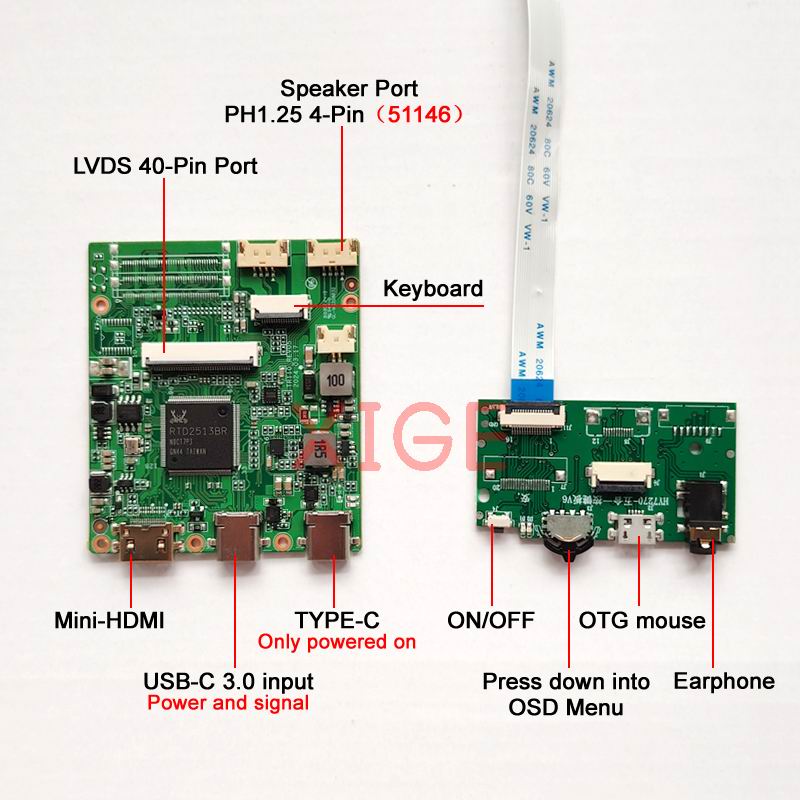 Fit N173HGE-L11/L21 USB Micro  - Mdi Cable recension och pris