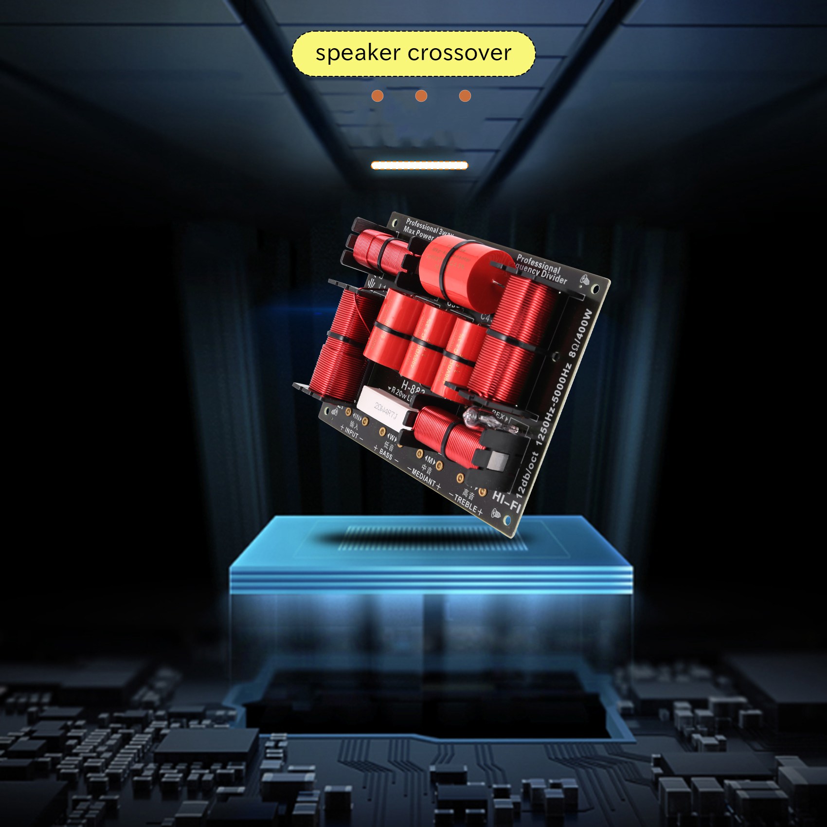 Excellent-400W 3 Way Crossover - Speaker Crossover recension och pris
