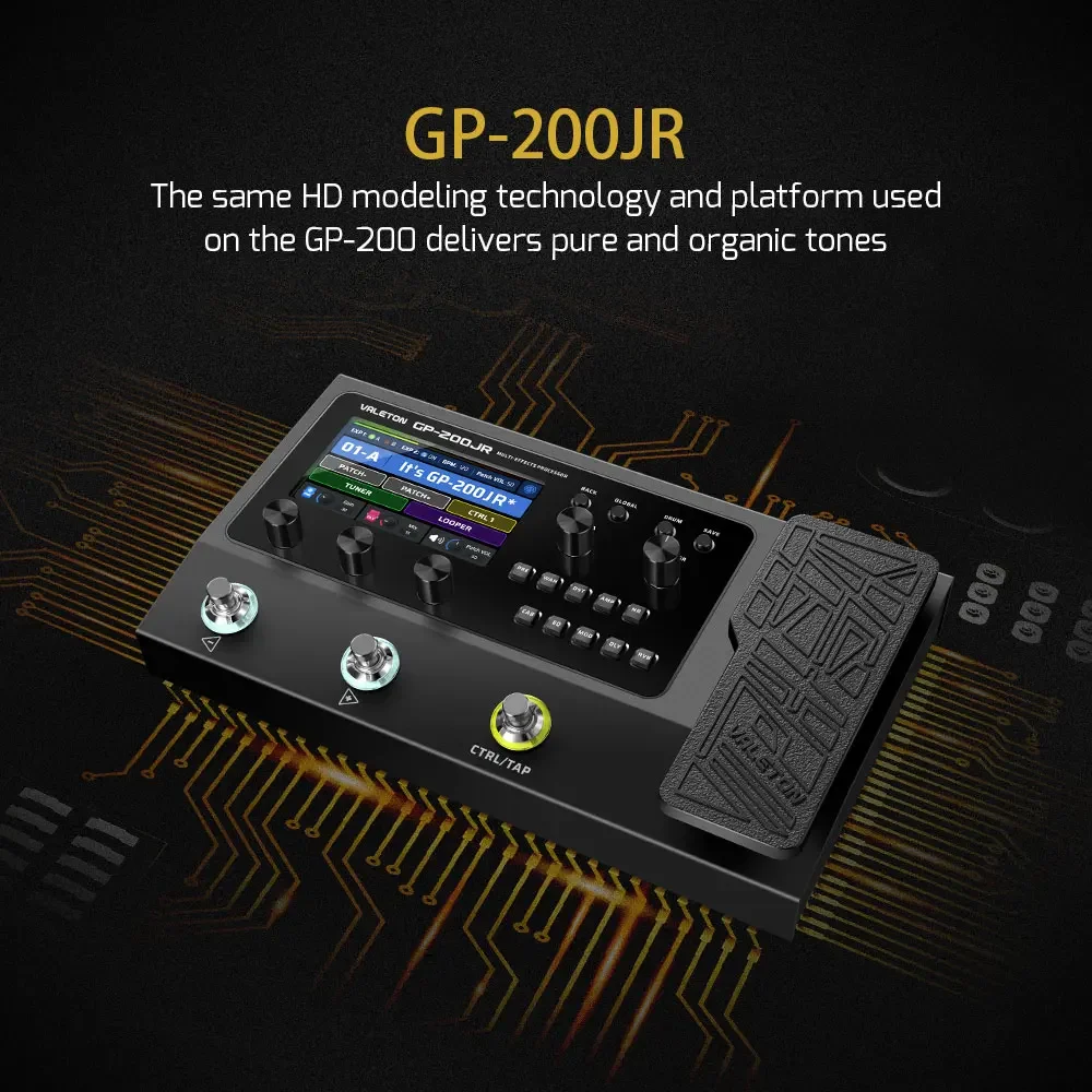 VALETON GP-200JR Guitar Bass A - Audio Interface recension och pris