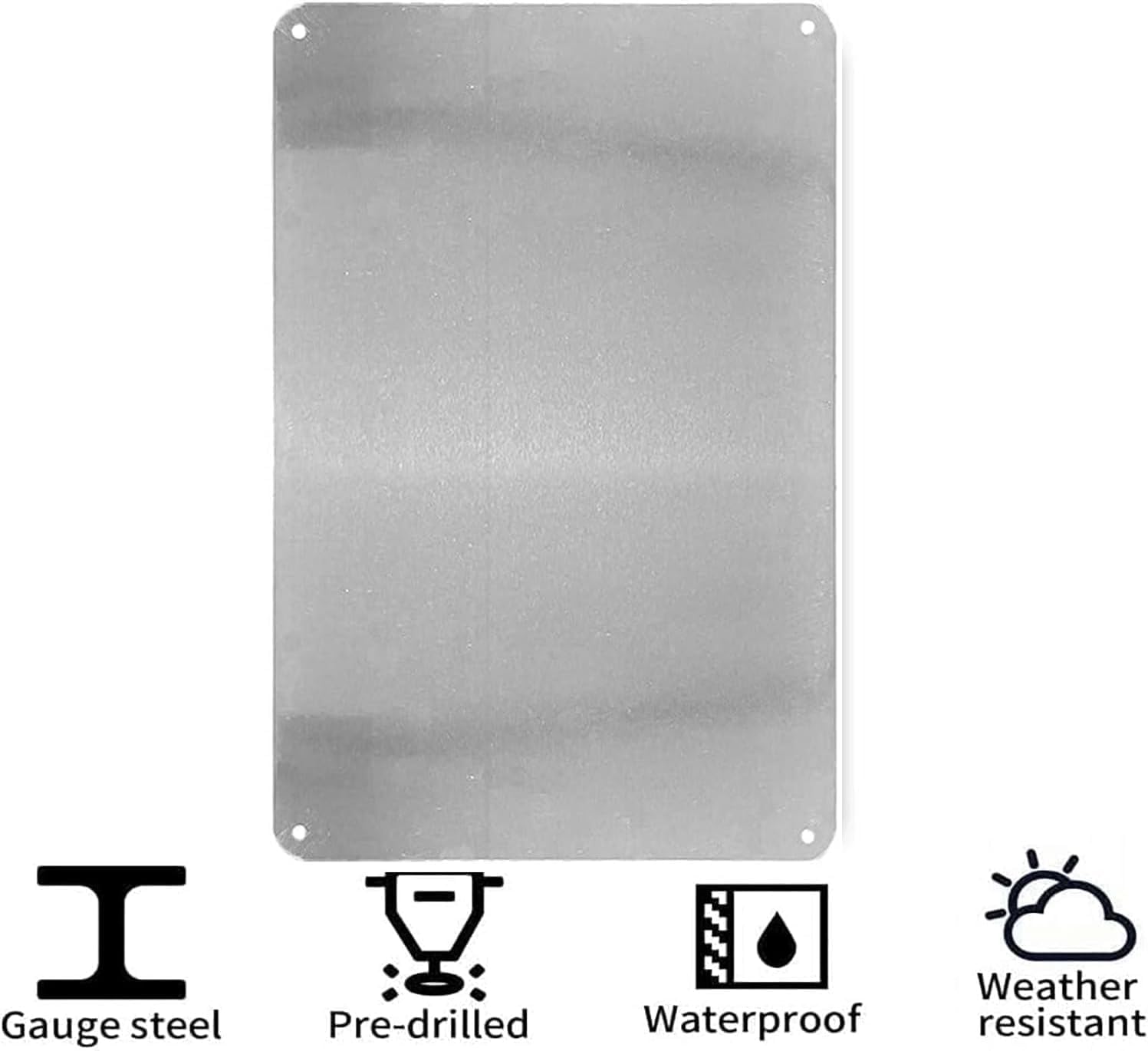 Tin Sign Radiation Hazard Warn - Heatsink Aluminum recension och pris