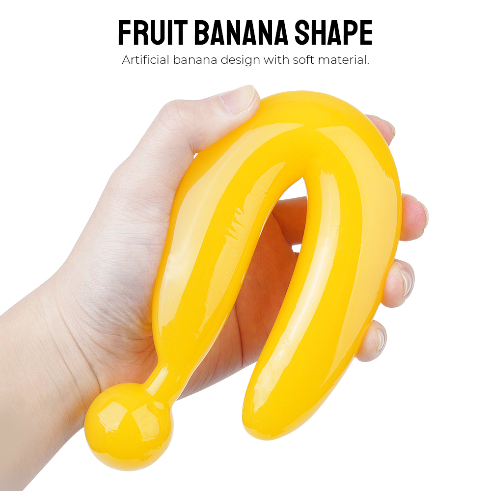 Long Banana 24cm Anal Plug For - Banana Plug recension och pris