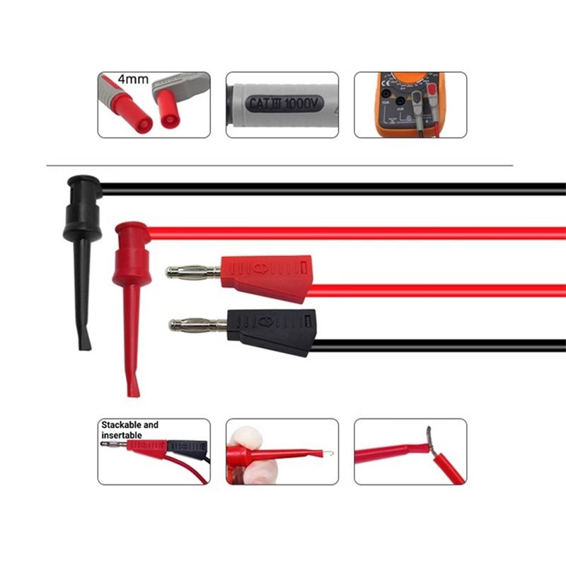 ABVG-Alligator Clip Replacemen - Banana Plug recension och pris
