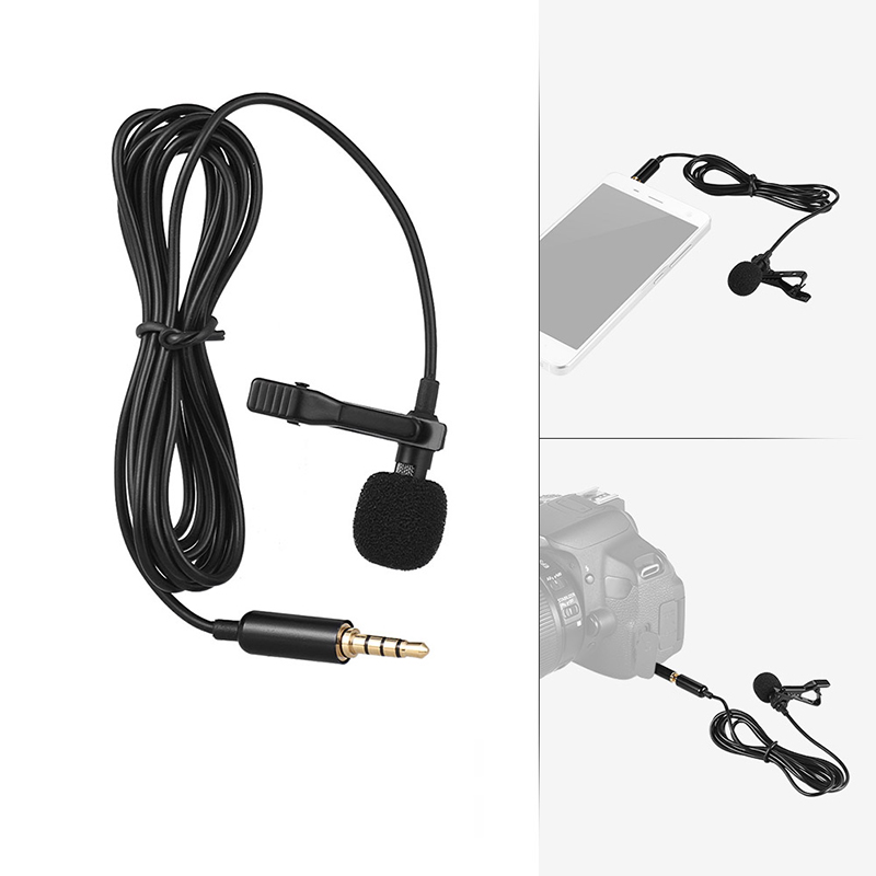 1.5m Mini Portable Lavalier Mi - Microphone Capsule recension och pris