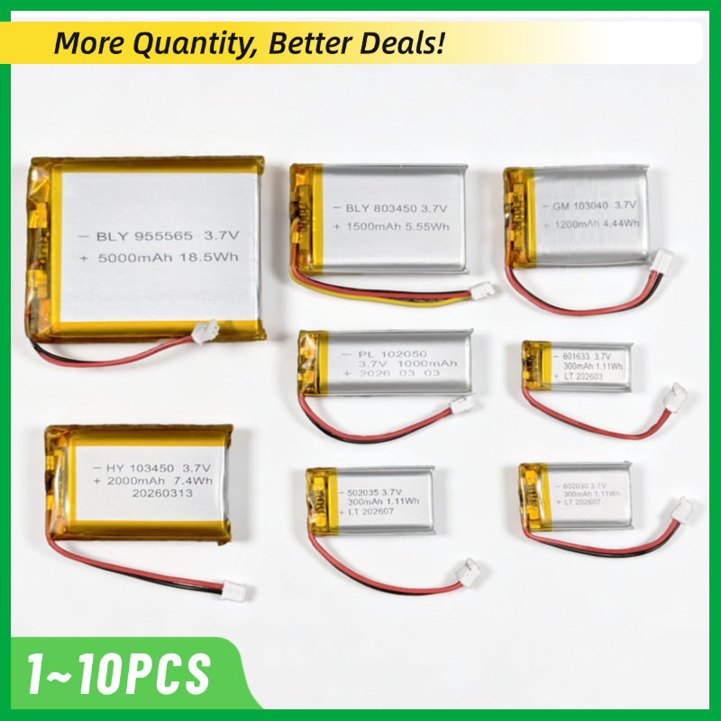 PUJIMAX 3.7V Rechargeable Lipo - Speaker Terminal recension och pris
