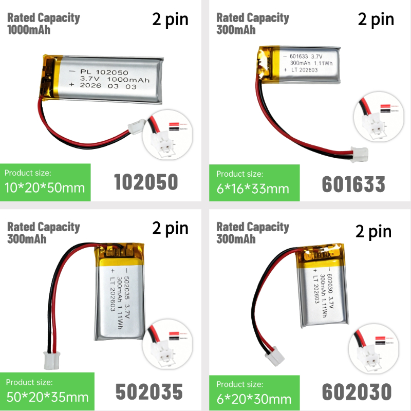 PUJIMAX 3.7V Rechargeable Lipo - Speaker Terminal recension och pris