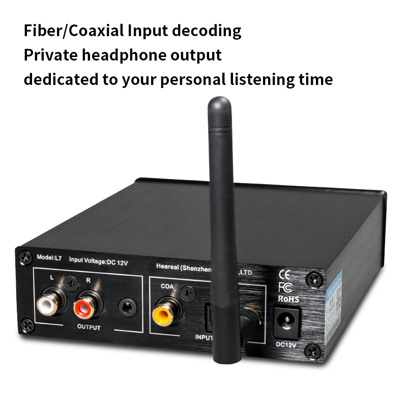 HiFi Bluetooth 5.3 Audio Recei - Passive Preamp recension och pris