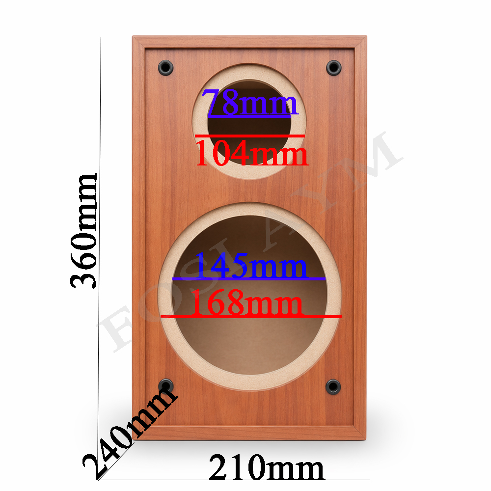 FOSI AYM Wooden Labyrinth Spea - Speaker Enclosure recension och pris