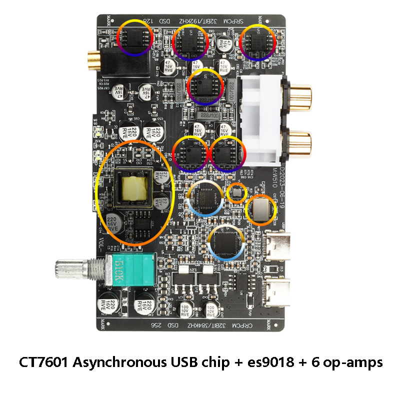 Mini HIFI Audio Decoder ES9018 - Es9018 Dac recension och pris