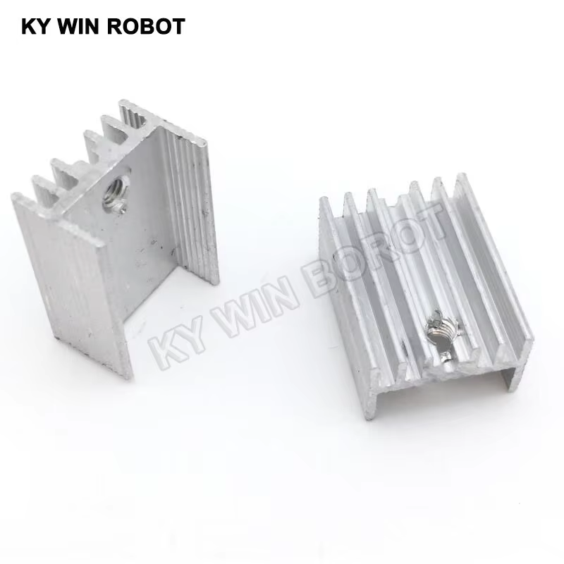 10pcs Aluminium TO-220 Heatsin - Heatsink Aluminum recension och pris